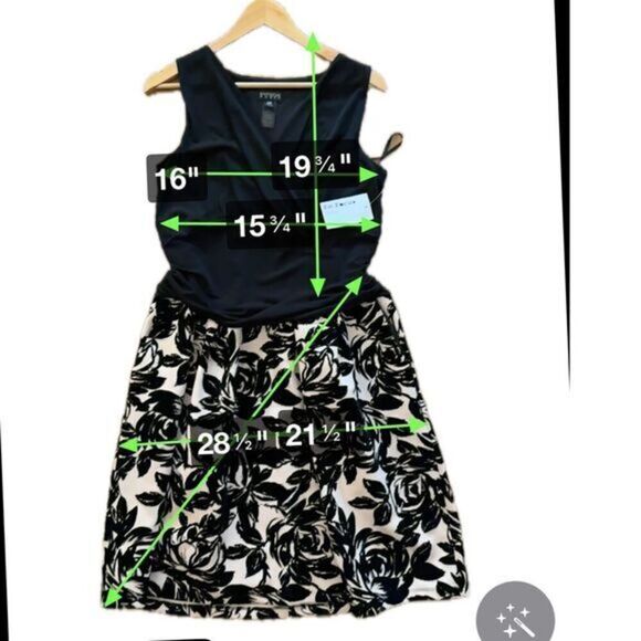 Enfocus Women's Size 14 Fit and Flare Cocktail Dress - Picture 4 of 4